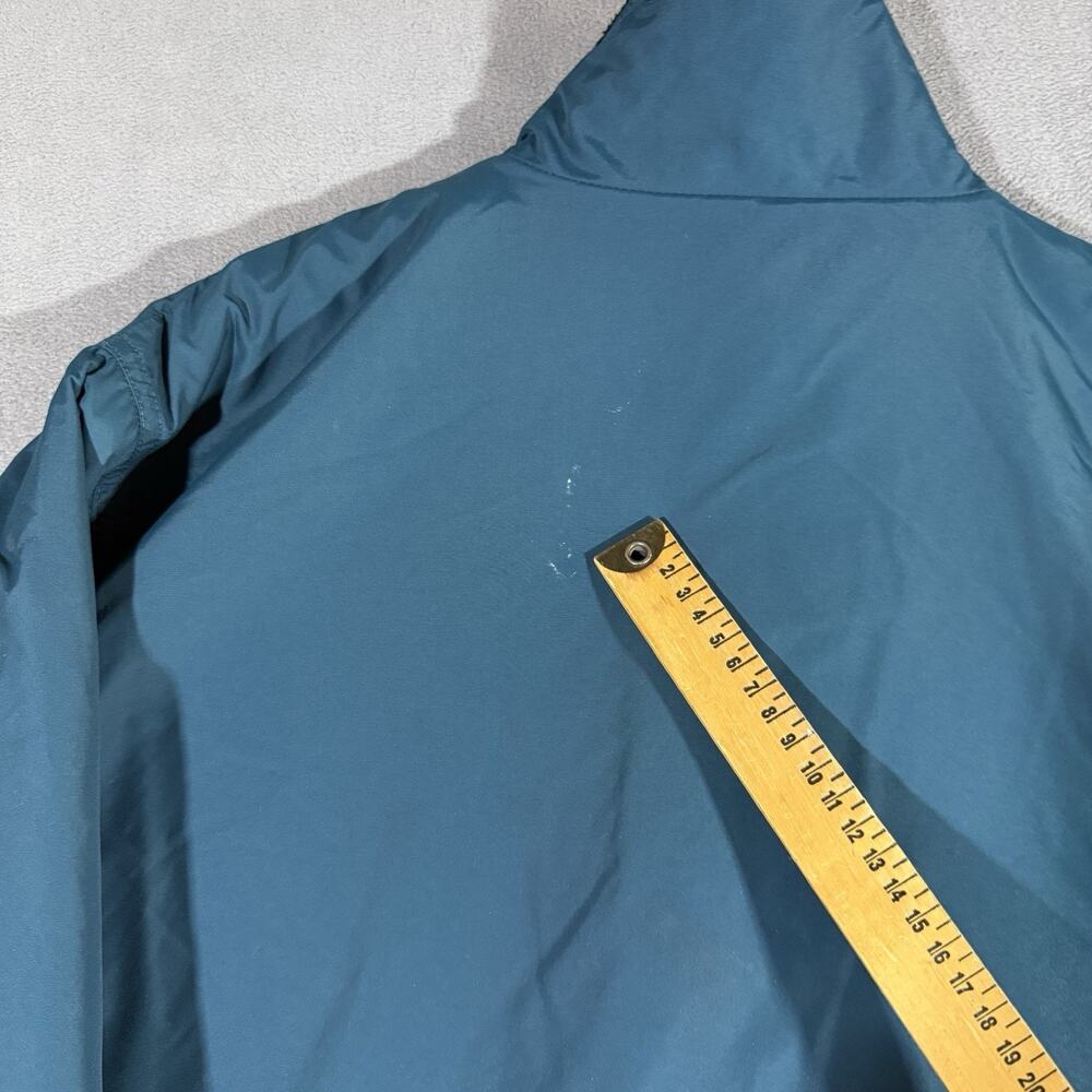 Vintage 80s L.L. Bean Warm Up Bomber Jacket Blue Fleece Lined Mens Large XL - Picture 11 of 11